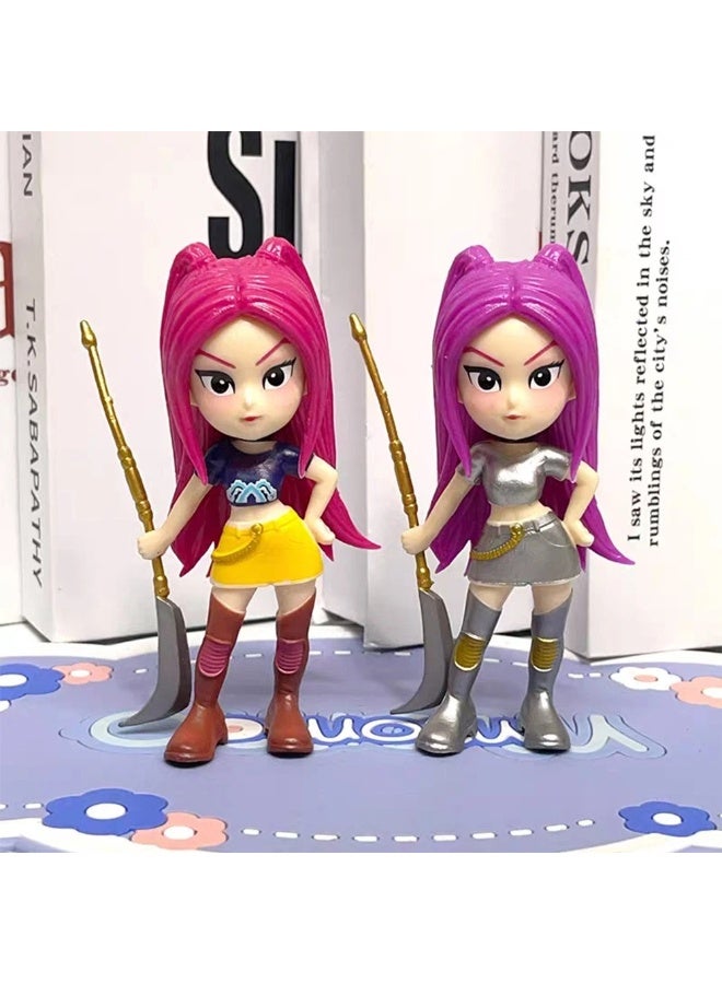 Kpop Demon Hunters Mira with Gok-do Curved Moon Sword | KPop! TV Animation Hero Figure | Collectibles and Toy Play Figure, Mira Figure - Image 2
