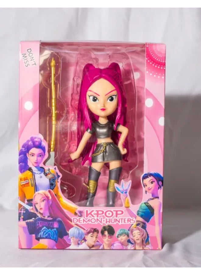 Kpop Demon Hunters Mira with Gok-do Curved Moon Sword | KPop! TV Animation Hero Figure | Collectibles and Toy Play Figure, Mira Figure - Image 3