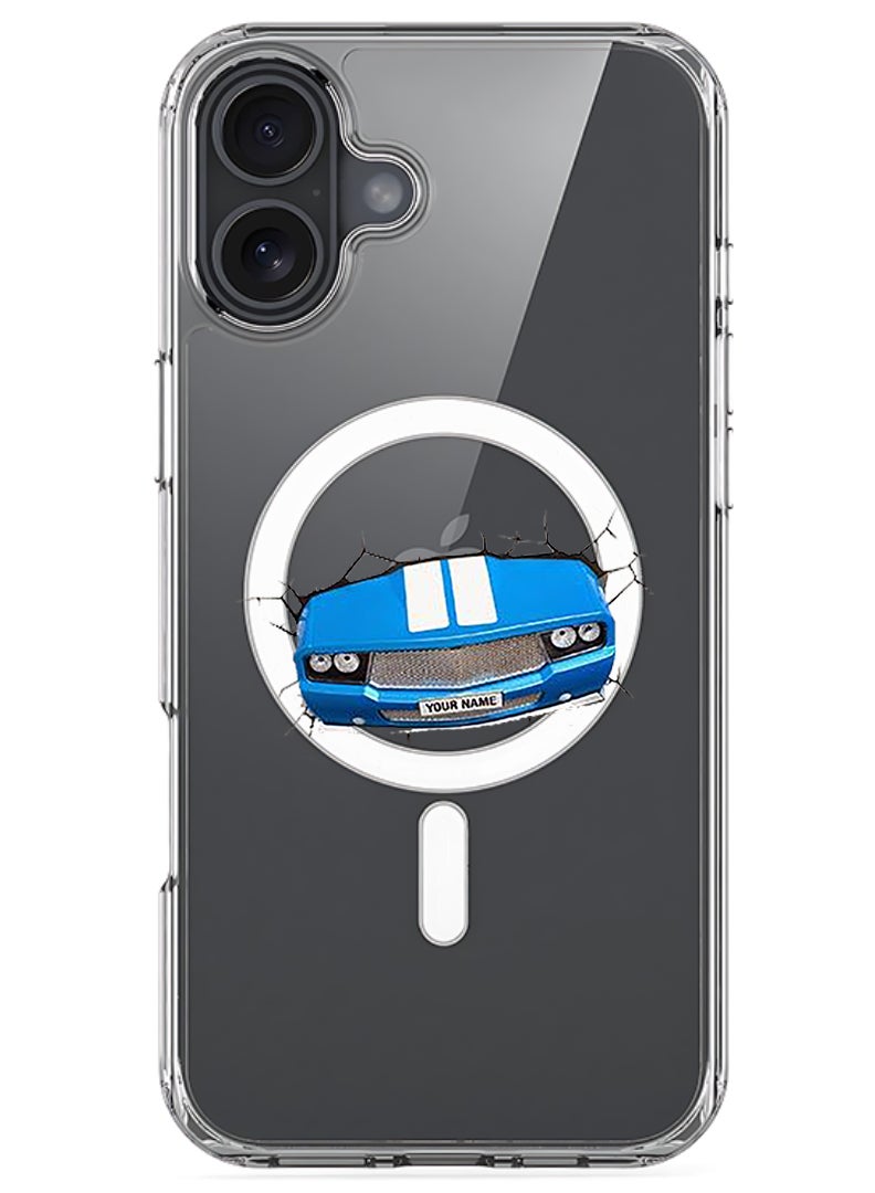 Theodor Magnetic Case for Apple iPhone 17 Compatible with MagSafe Wireless Charging, Shockproof Phone Bumper Cover - Car - Image 1