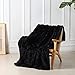 Tuddrom Decorative Extra Soft Faux Fur Throw Blanket 78" x 90",Reversible Fuzzy Lightweight Long Hair Shaggy Fuax Fur - Image 2