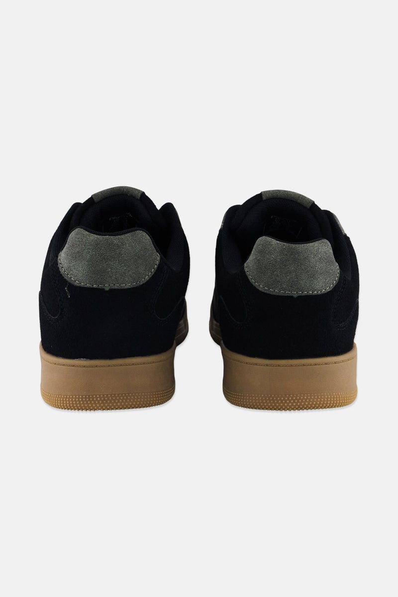 Algspar Men Lace Up Casual Shoes, Black - Image 2