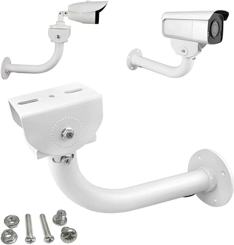 Raise J-Type CCTV Bullet & Dome Camera Wall & Ceiling Mounting Bracket, 225 MM Length, 90 Degree Tilt Adjustable, Ideal for Indoor & Outdoor Usage, Compatible with 1MP to 12MP Resolution Camera - Image 3
