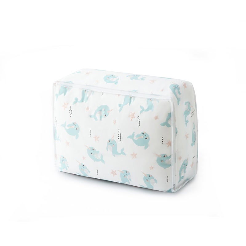 Large Capacity Printed Clothing Organizer Whale 