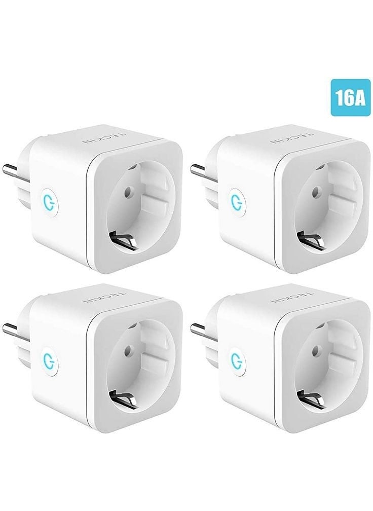 Full Reyon 4 Remote Phone Controlled Smart Sockets, Forgetful Lazy Socket, Worry-Reliever Wifi Socket  - Image 1