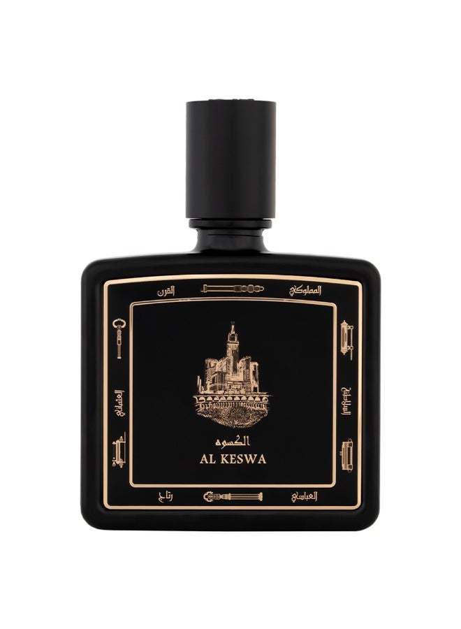 Taif Al Emarat Al Keswa Eau de Parfum 80ml, Luxury Oud Leather Perfume, Long Lasting Fragrance, Premium EDP for Men & Women - Image 1