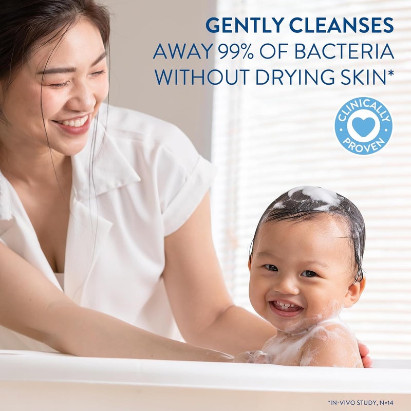 Cetaphil Baby Wash & Shampoo by CETAPHIL, 13.5oz Pack of 2, Hypoallergenic, Gentle Enough for Everyday Use, Soap Free - Image 3