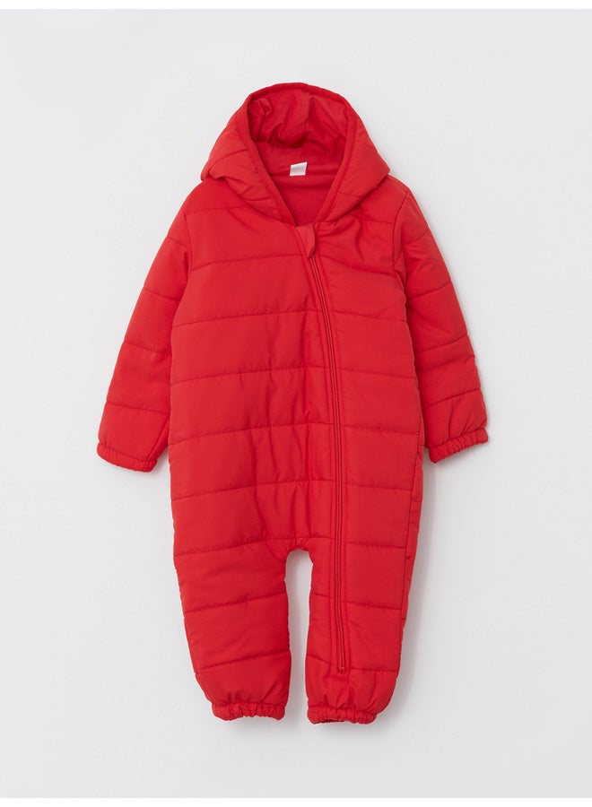 LC WAIKIKI Hooded Long Sleeve Baby Boy Zippered Astronaut Coat 