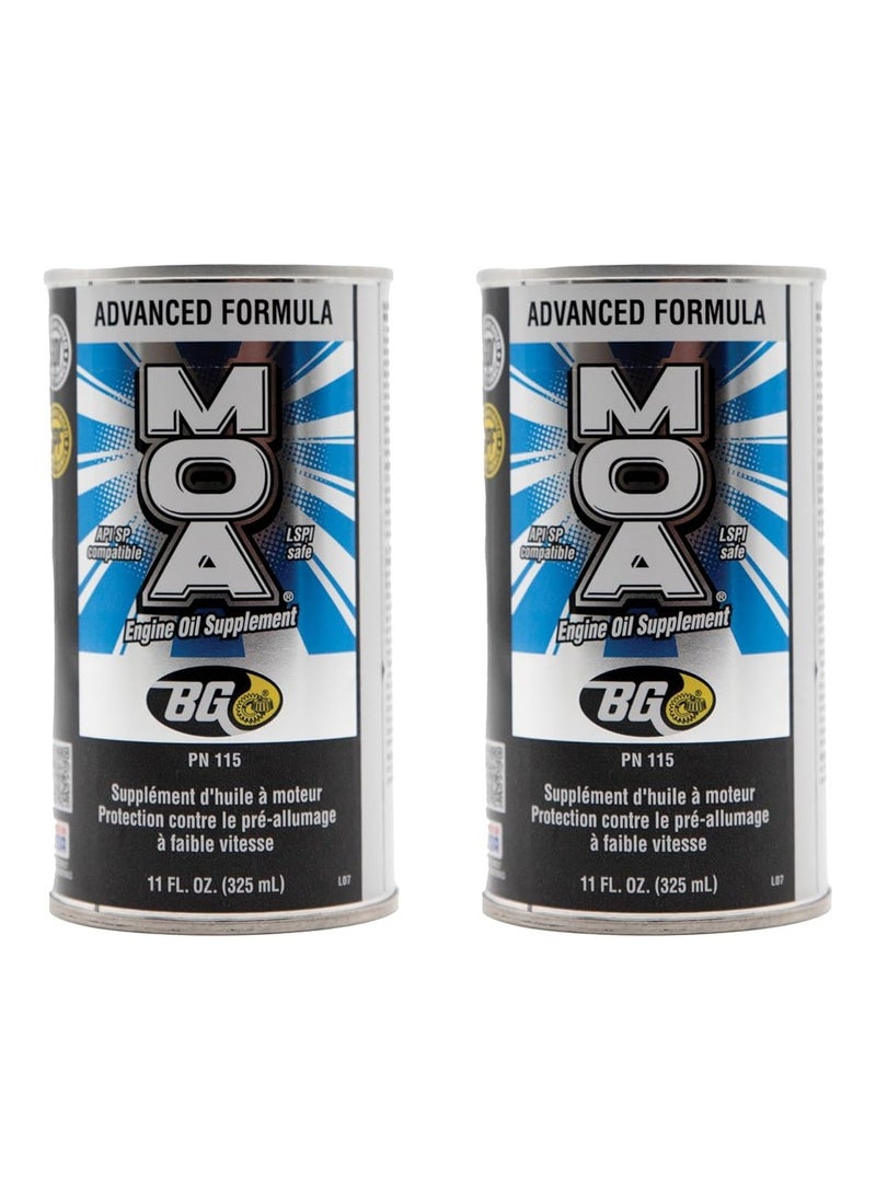 Generic Bg(0002698761) 2 - Pack Bg Moa Motor Oil Additive (2) 11Oz Cans 