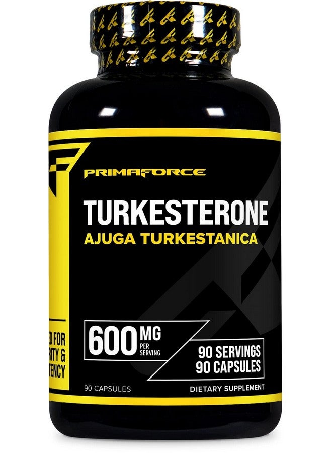 Primaforce Turkesterone 600mg, 90 Capsules - Non-GMO & Gluten Free Supplement - Image 1