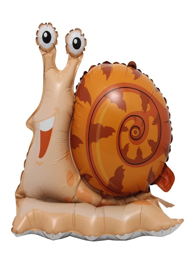 RUIANSI Selfstand 3D Animal Fox Koala Lion Elephant Panda Cow Rabbit dinosaur Triceratops Stegosaurus Baby shower Ball Foil Balloons Birthday Party Baby Shower Decorations Kids Toys (Base Snail) - Image 5