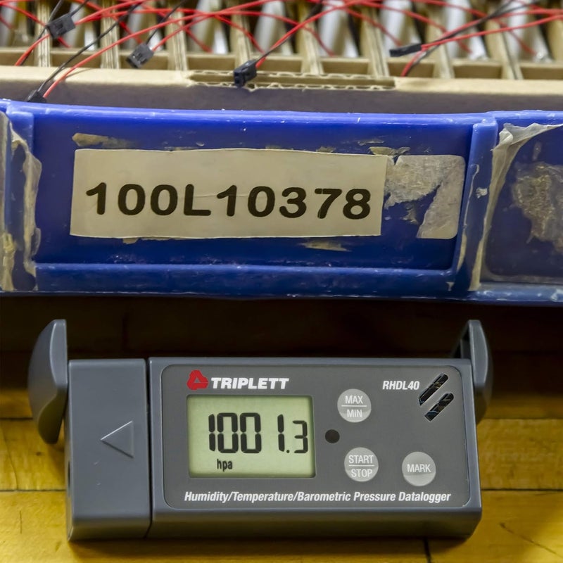 Triplett Triplett RHDL40 Temperature  Humidity  Barometric Pressure PDF Data Logger  Record 16000 Readings Each  - Image 3