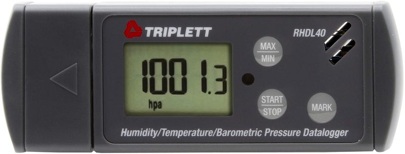Triplett Triplett RHDL40 Temperature  Humidity  Barometric Pressure PDF Data Logger  Record 16000 Readings Each  - Image 4