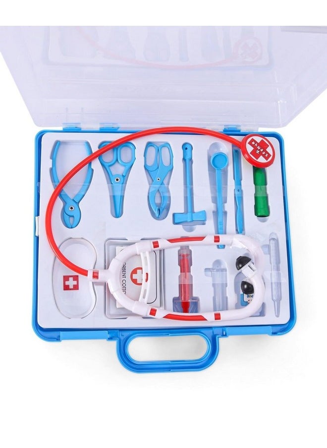 Mechanix - Zephyr MEDIKID - Blue and Pink - Doctor Set, Play Pretend Toy for Boys and Girls Age 3+ Years - Image 1