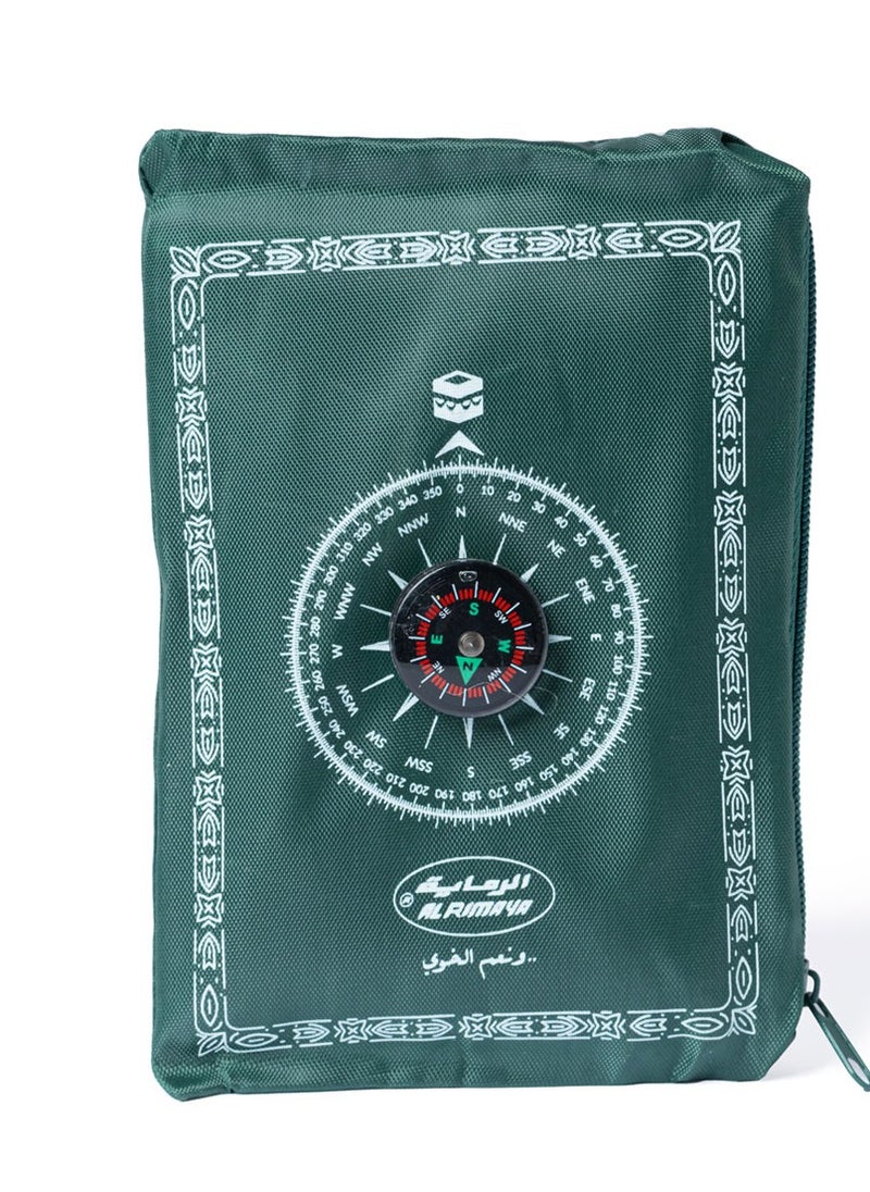KHAJUL - 8-Piece Portable Prayer Mat with Compass Lightweight Polyester Muslim Prayer Rug Pocket Waterproof Travel-Friendly, Perfect for Ramadan Gifts, 60cm X 100cm - Image 1