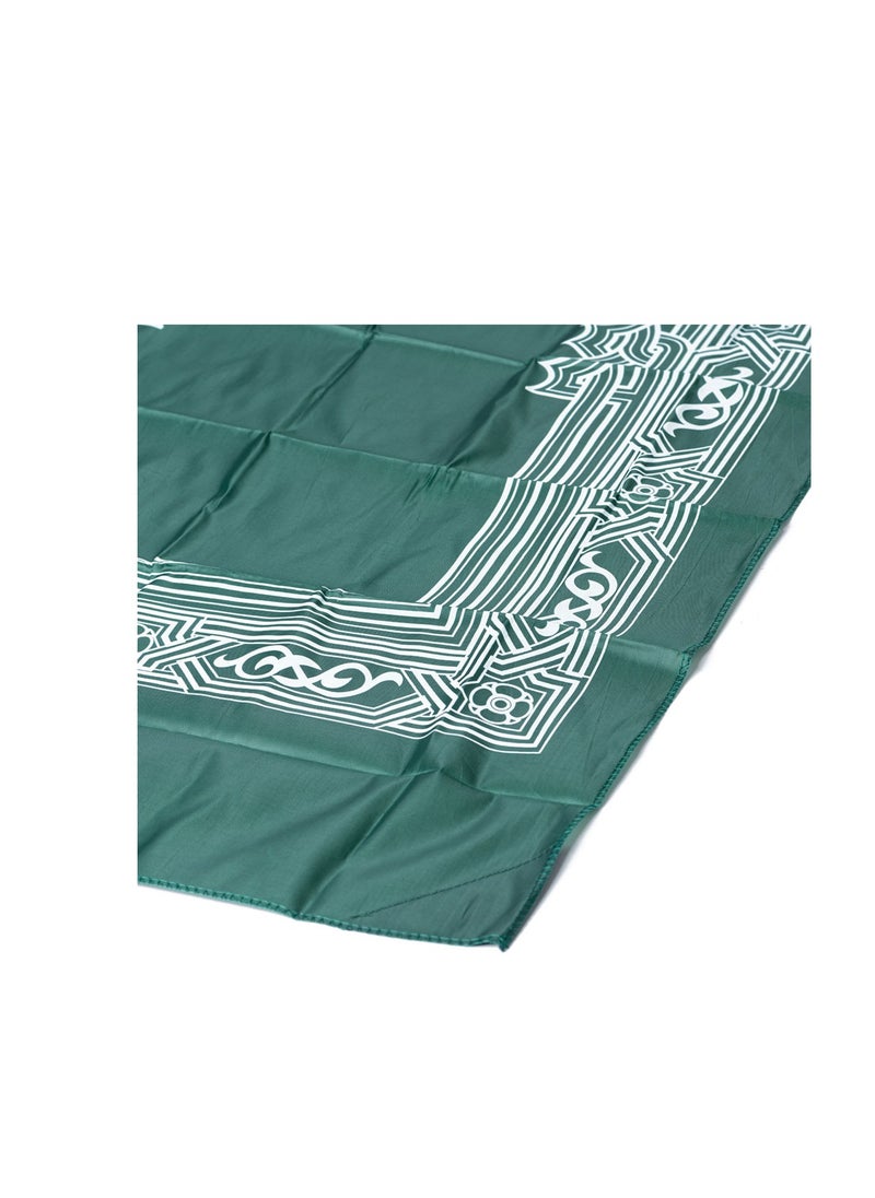KHAJUL - 8-Piece Portable Prayer Mat with Compass Lightweight Polyester Muslim Prayer Rug Pocket Waterproof Travel-Friendly, Perfect for Ramadan Gifts, 60cm X 100cm - Image 1