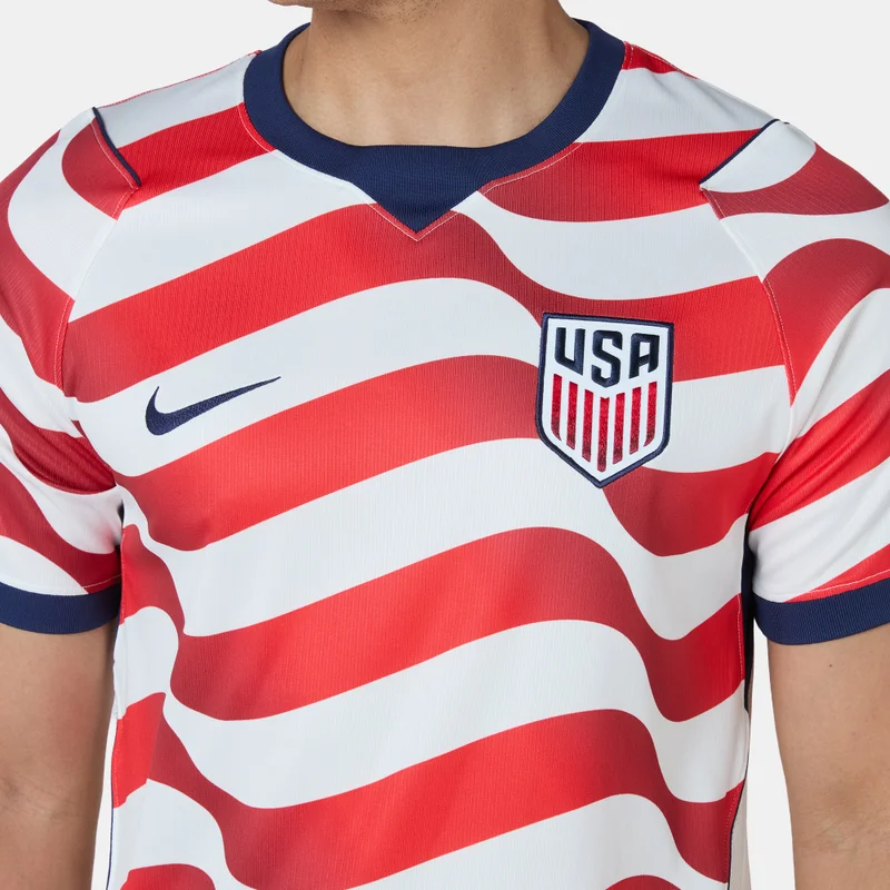 Nike White Men's USA 26/27 Home Replica Football Jersey for Men | Best Price UAE