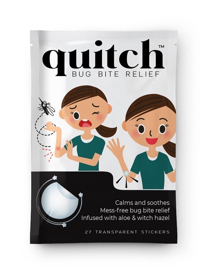 Quitch Bug Bite Itch Relief Patch Kids, Summer travel essentials for kids, Mosquito Bug Bite Thing Suction Tool Alternative, Summer camp essentials itch relief for kids,baby hydrocortisone alternative - Image 1