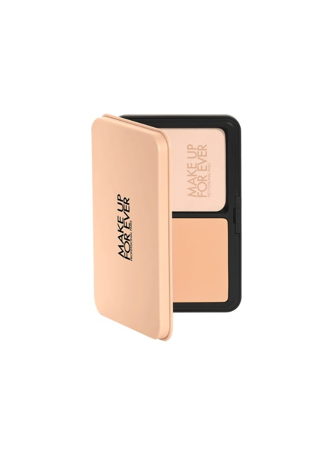 MAKE UP FOR EVER HD Skin Matte Velvet Blurring Foundation & Setting Powder 1N14 Beige 11g – Matte Powder Foundation for Light Skin with Neutral Undertones - Image 1