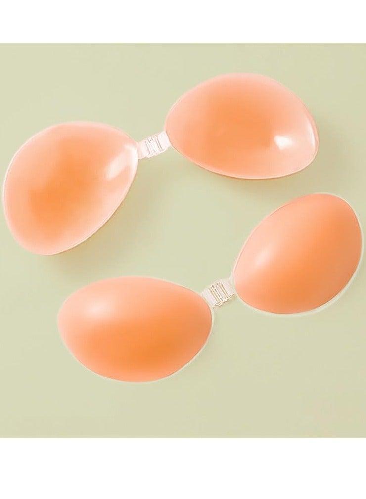 Jomo Store Push Up Self-Adhesive Silicone Bra with Front Closure – Strapless, Invisible, Waterproof - Image 1