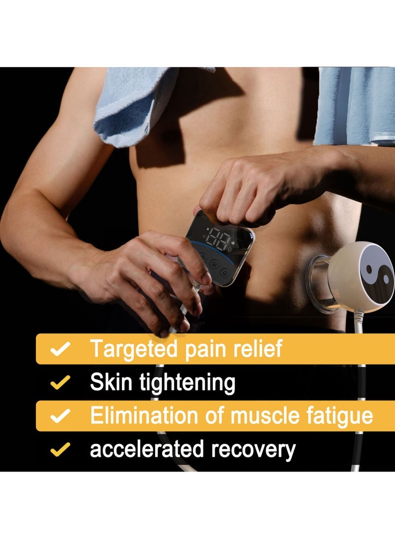 general Remote Control Smart Cupping Therapy Device with 3 Relaxing Modes 5 Heat Levels Lymphatic Drainage Gua Sha and Adjustable Suction Wireless and Portable - Image 4