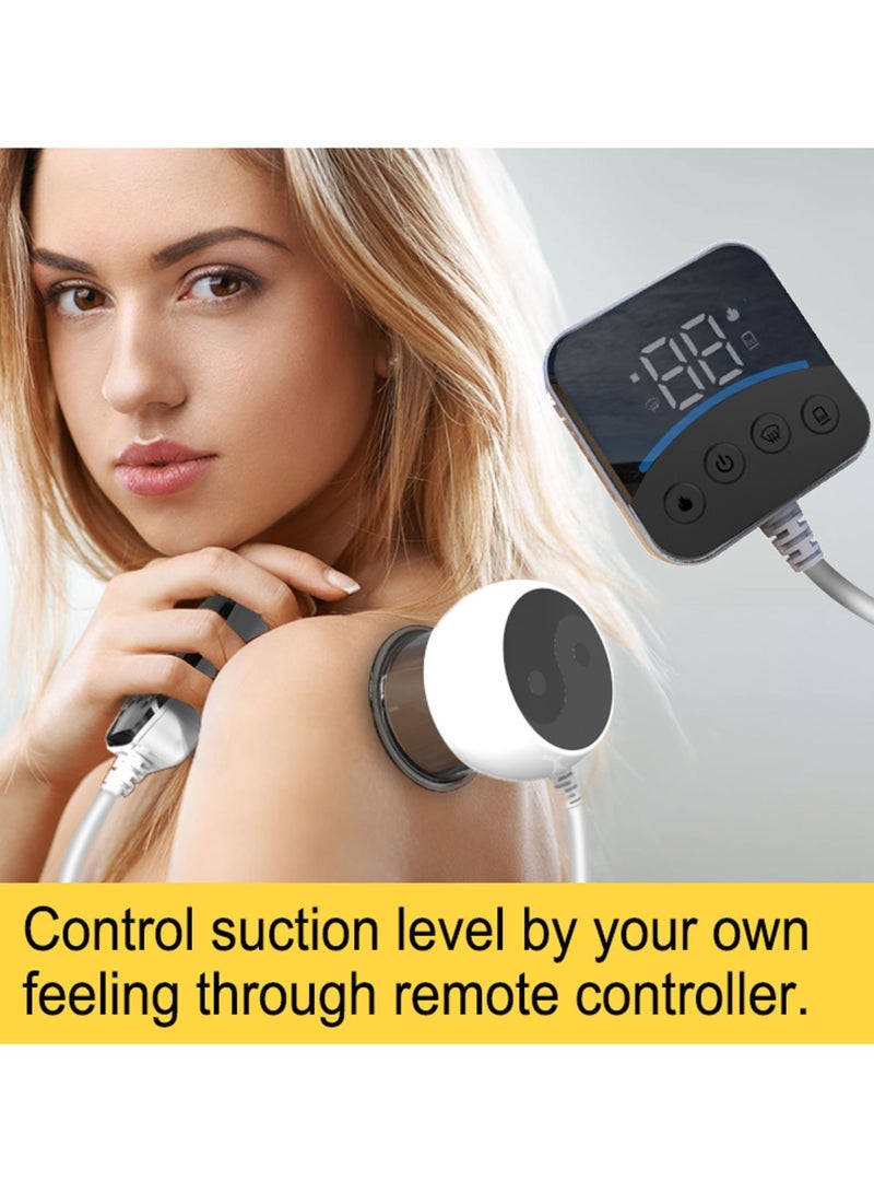 general Remote Control Smart Cupping Therapy Device with 3 Relaxing Modes 5 Heat Levels Lymphatic Drainage Gua Sha and Adjustable Suction Wireless and Portable - Image 3