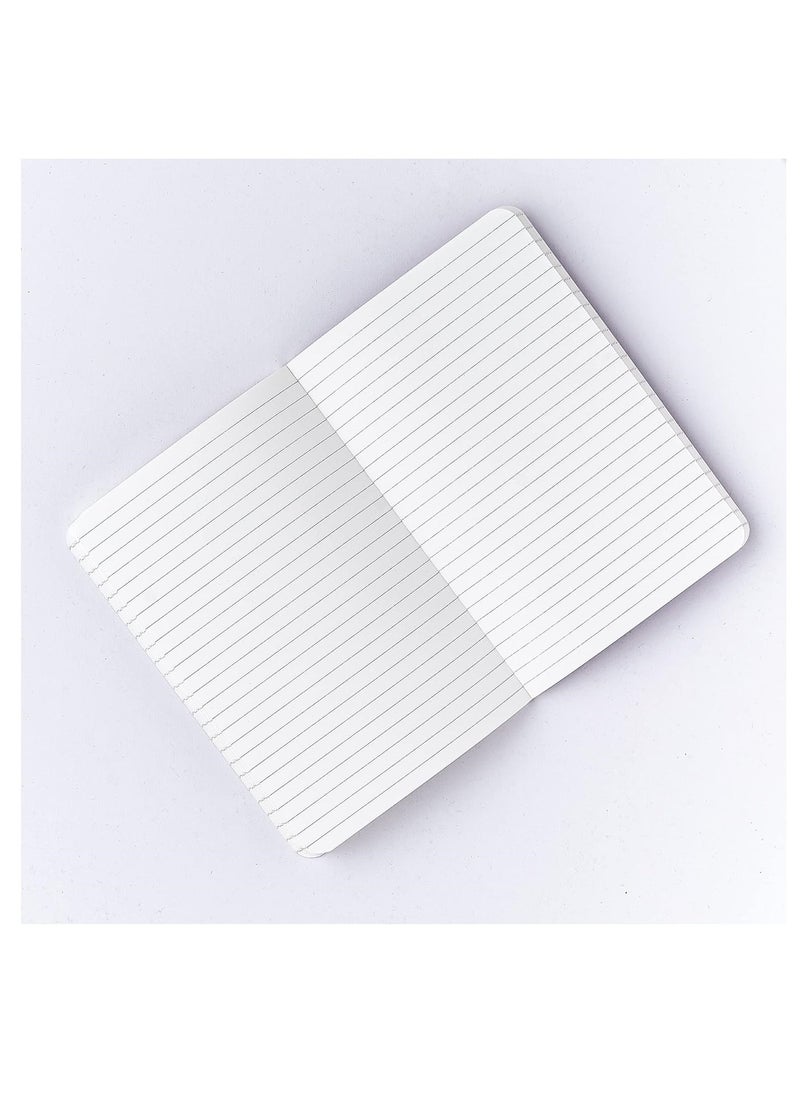 FACTOR NOTES دفتر ملاحظات مسطر ذو غلاف ورقي مقاس A5، 160 صفحة، سمك 90 جم/م2  - Image 4
