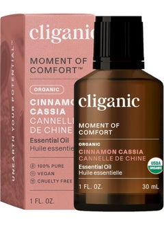 Cliganic Organic Cinnamon Cassia Essential Oil, 1oz - 100% Pure Natural Undiluted, for Aromatherapy | Non-GMO Verified - pzsku/ZD375CE1F3B5AC9DD112BZ/45/_/1740377537/a8eed9dc-548f-4299-8076-6bd39ee13a71