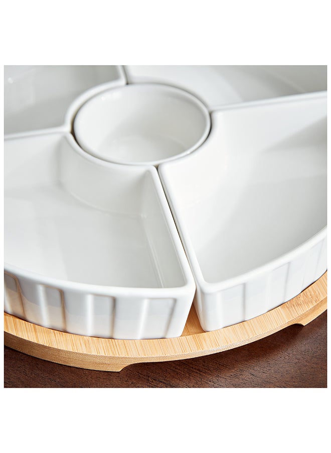Home Box طقم تقديم مكون من 6 قطع سوبرم 29.1 x 5.5 x 29.1 سم  - Image 3