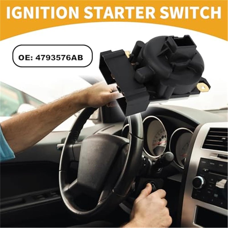 DEMULAX Ignition Starter Switch for Jeep Liberty 2002-2007 - Image 4