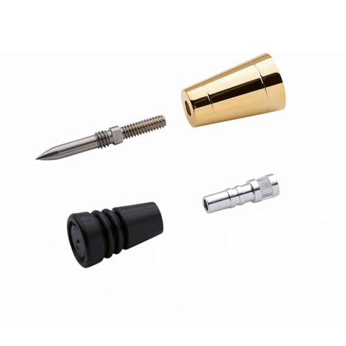 Rockler Cane/Walking Stick Hardware Kit – Hobby Tool Kit Includes Steel Spike, Ferrule, Cane Rubber Foot, & Aluminum Insert - Easy to Assemble Woodworking Kit – Perfect for Indoor, & Summer Use - Image 2