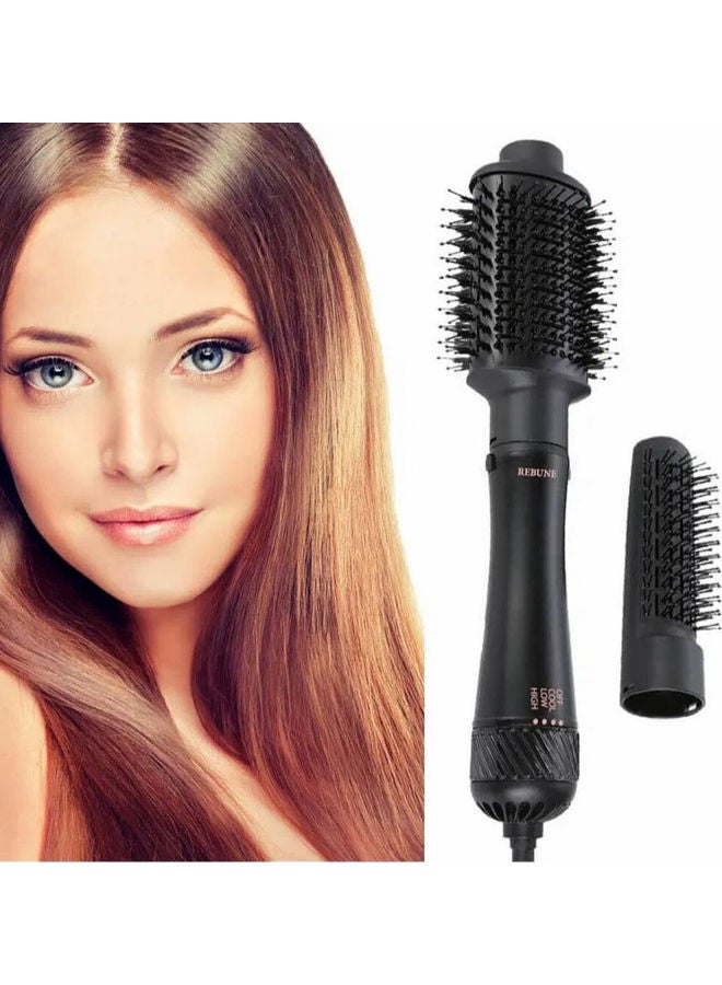 REBUNE Hair Style One Step Volumizer Hair Dryer And Hot Air Brush Black - Image 5