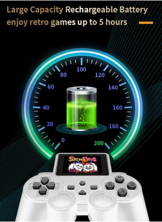 ShebSheb 520-in-1 Retro Handheld Game Console,Portable Handheld Gaming Console,Classic Video Games with AV TV Out for Kids  - Image 4
