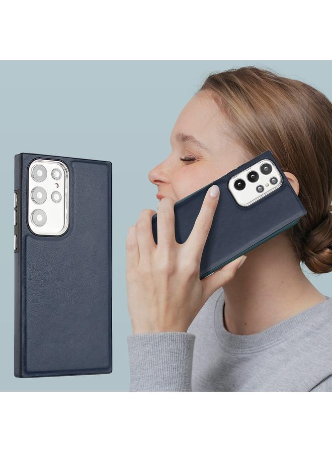 S-TOP Case For Samsung Galaxy S22 Ultra 5G Leather Texture Full Coverage Phone Case - Image 5