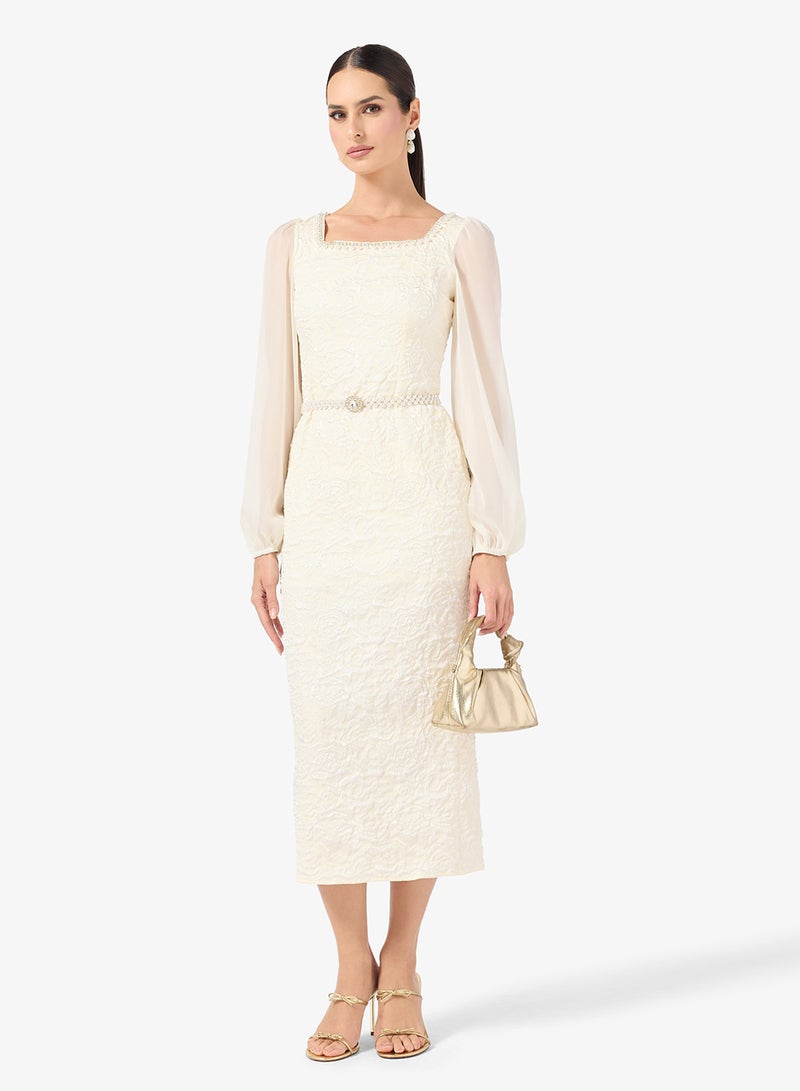 ELLA Lace Shift Dress - Image 1