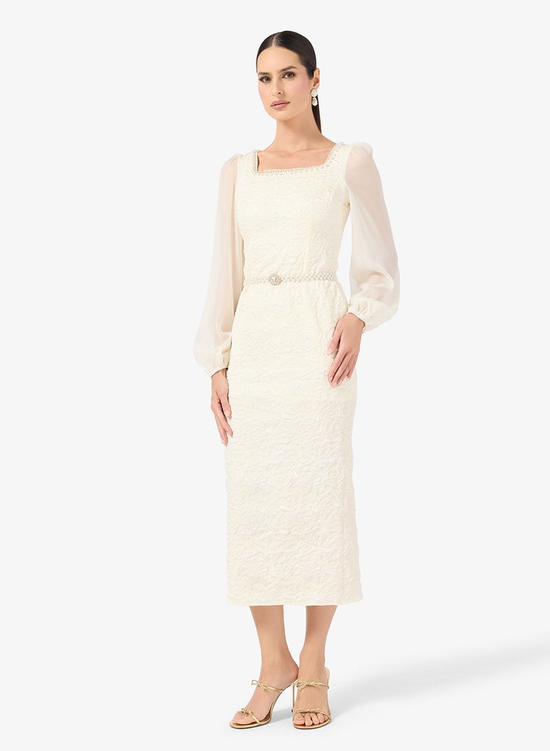ELLA Lace Shift Dress - Image 4