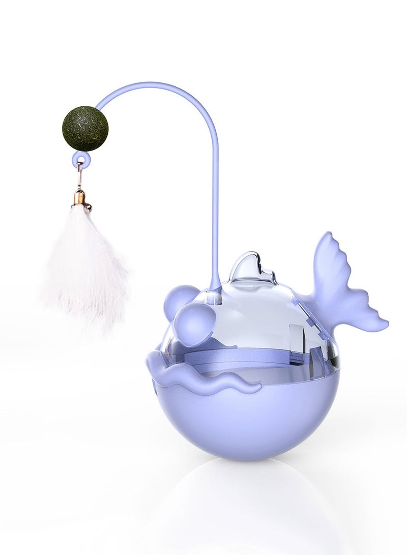 Kidle Whale Cat Toy Electric Cat Self-entertainment Levitating Ball Interactive Kitty Toys - Image 1