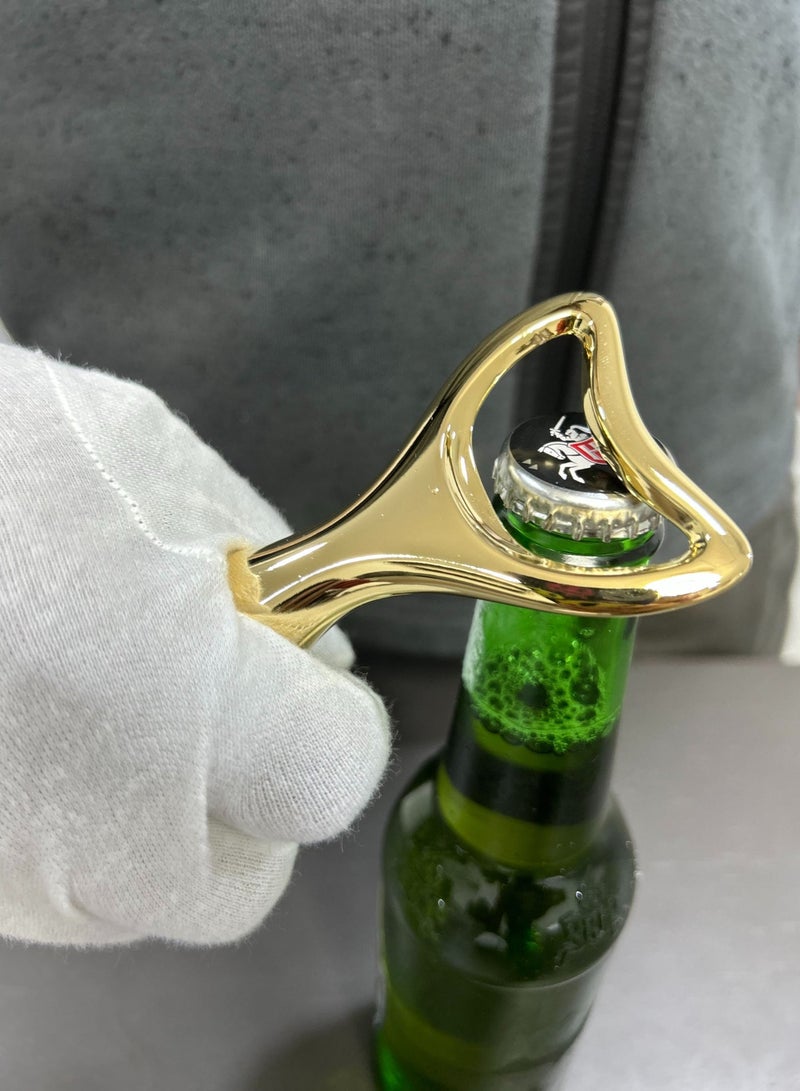 Bugatti Casa Bugatti Lino Bottle Opener - Gold - Image 4