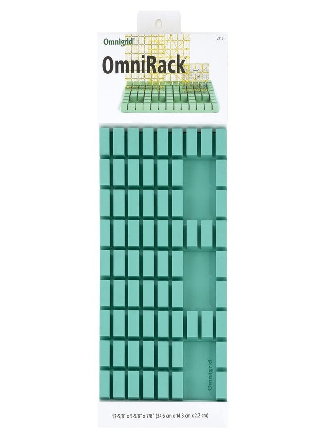 أومني جريد رف مسطرة Dritz Omnigrid مقاس 13 × 5 × 1، أخضر نعناعي - Image 1
