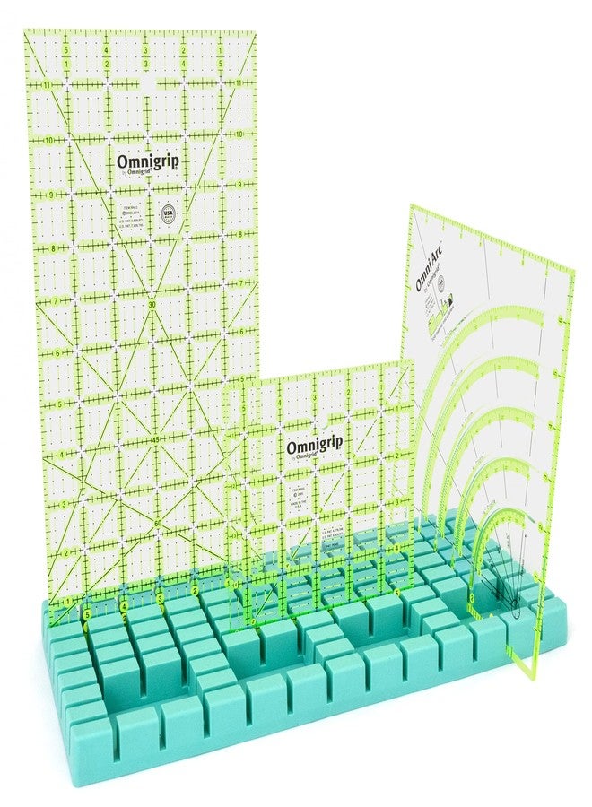 أومني جريد رف مسطرة Dritz Omnigrid مقاس 13 × 5 × 1، أخضر نعناعي - Image 3