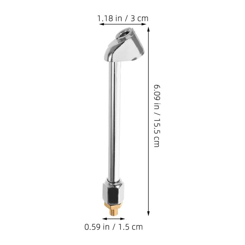 2Pcs Tire Inflation Nozzle Quick Connect Air Chuck Tire Valve Connector Car Motorcycle Air Compressor Accessory Efficient Inflation Tool - Image 3