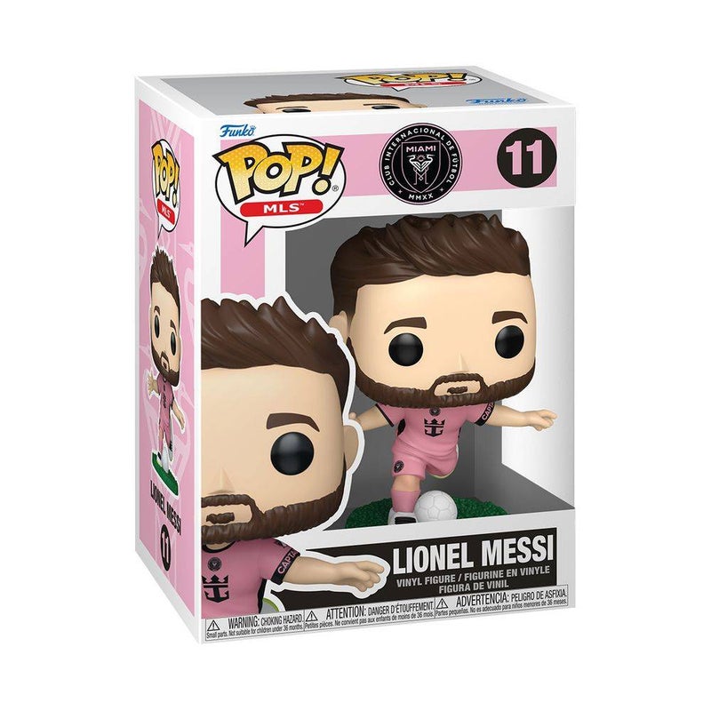 Funko POP! MLS Inter Miami CF Lionel Messi (Pink Uniform) Vinyl Figure (9.9 cm) - Image 1