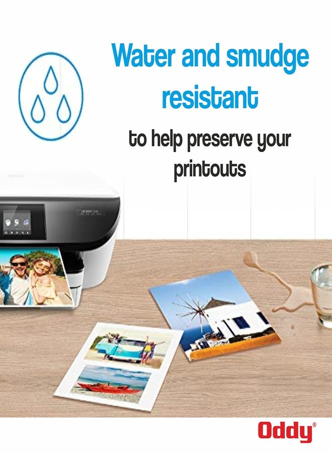 Oddy 130 GSM A4 Size Glossy Photo Paper – Non Adhesive, Universal Coated, Water Proof Pack of 50 Sheets, Compatible with Inkjet Printer. - Image 3