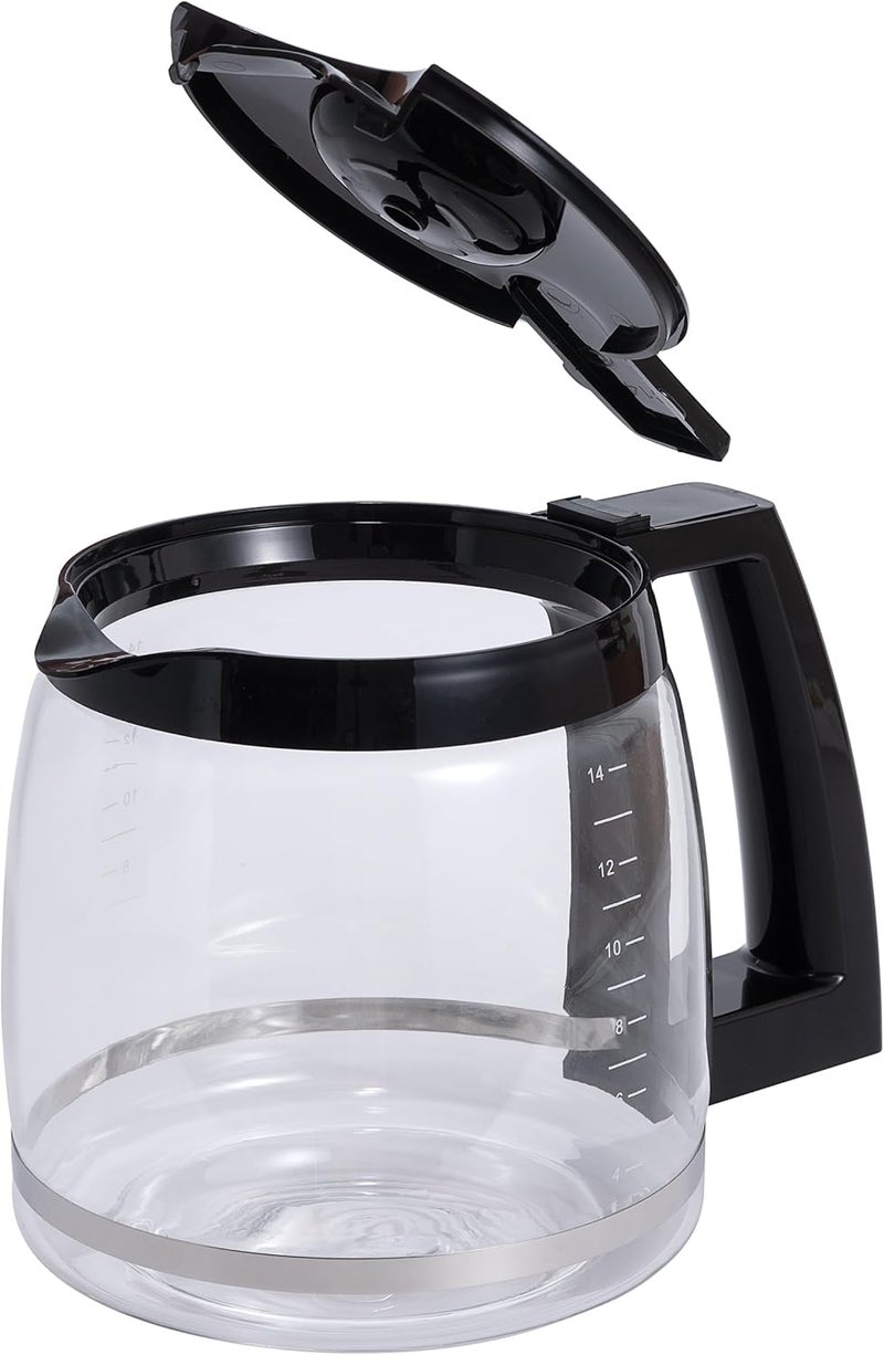 MRX Solutions Replacement 14-Cup Glass Carafe for Cuisinart Coffee Makers, BPA-Free Fits Models DCC-2200, DCC-2600, DCC-2800, DCC-3200, and DCC-3200P1 - Image 4