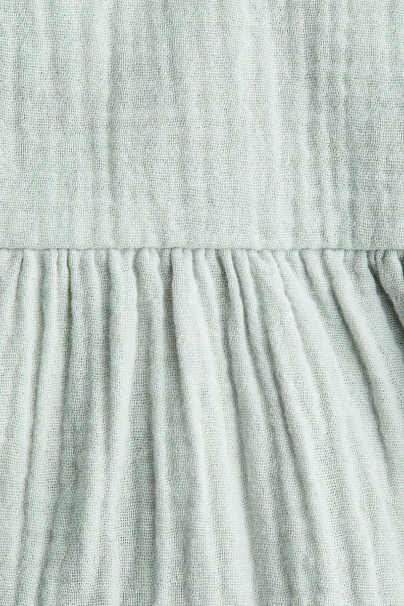 H&M Cotton muslin dress