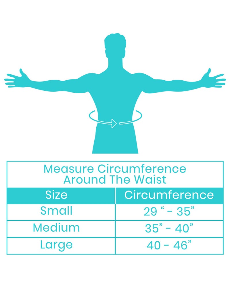 Vive Hernia Belt - Hernia Support Truss for Single/Double Inguinal or Sports Hernia - Two Removable Compression Pads & Adjustable Groin Straps - Surgery & Injury Recovery (Medium) - Image 2