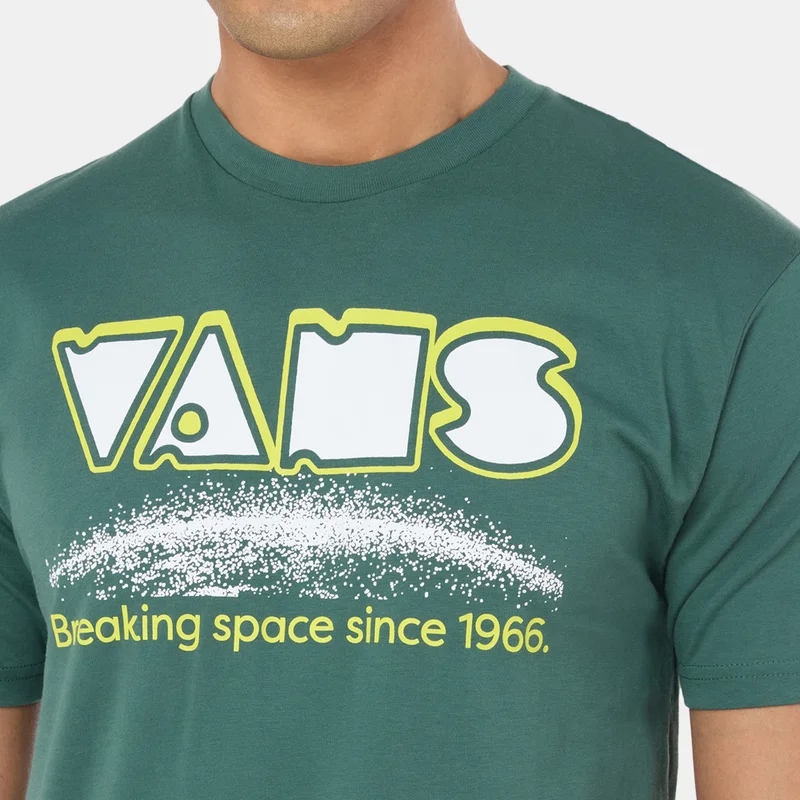 VANS Green Men's Space Dawn T-Shirt for Men | Best Price UAE
