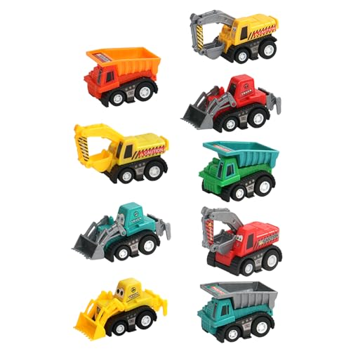 Fajiabao Construction Toy Cars for Toddlers 13 Boy Toys Mini Pull Back Cars Small Truck Sensory Bin Bulk Goodie Bag Stuffers Party Favors for Kids 35 Color Random - Image 1