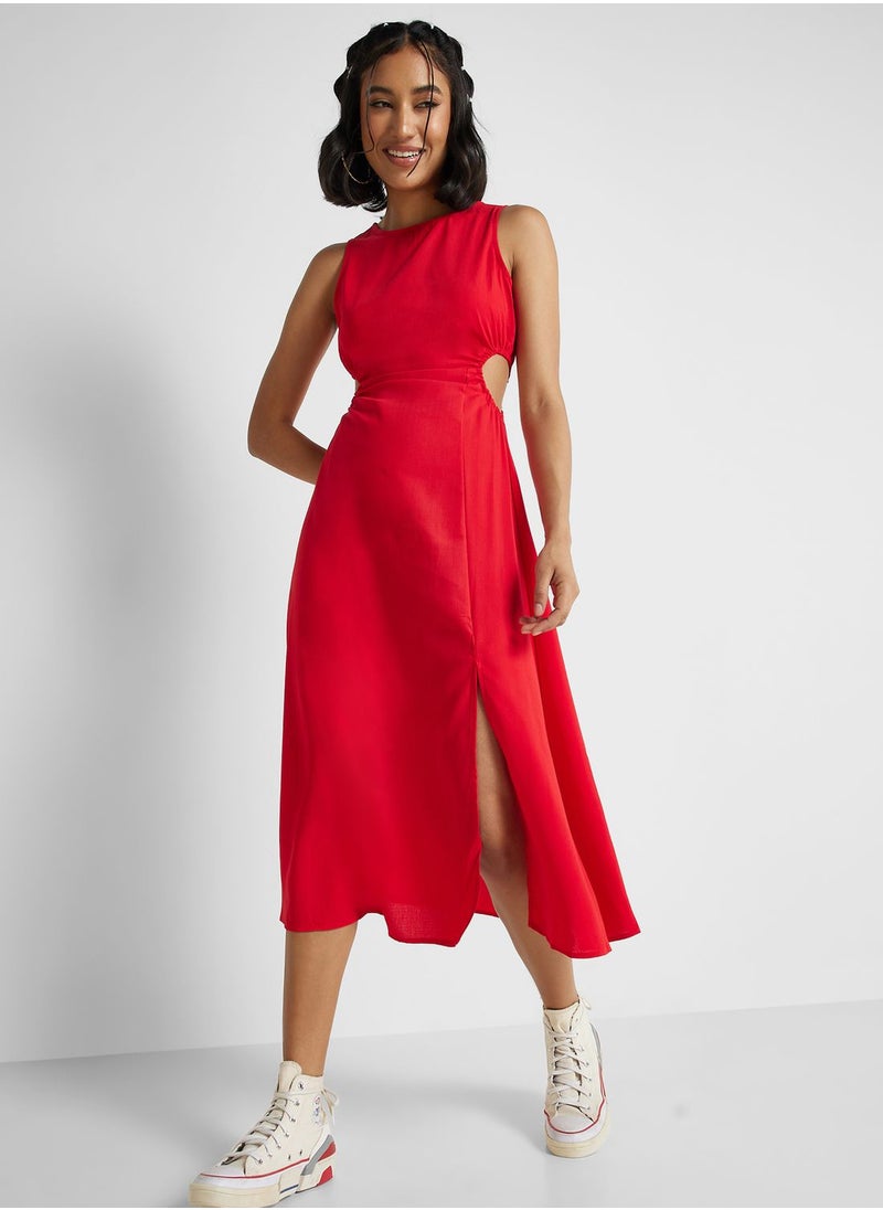Ginger - Cutout Midi Dress - Image 1
