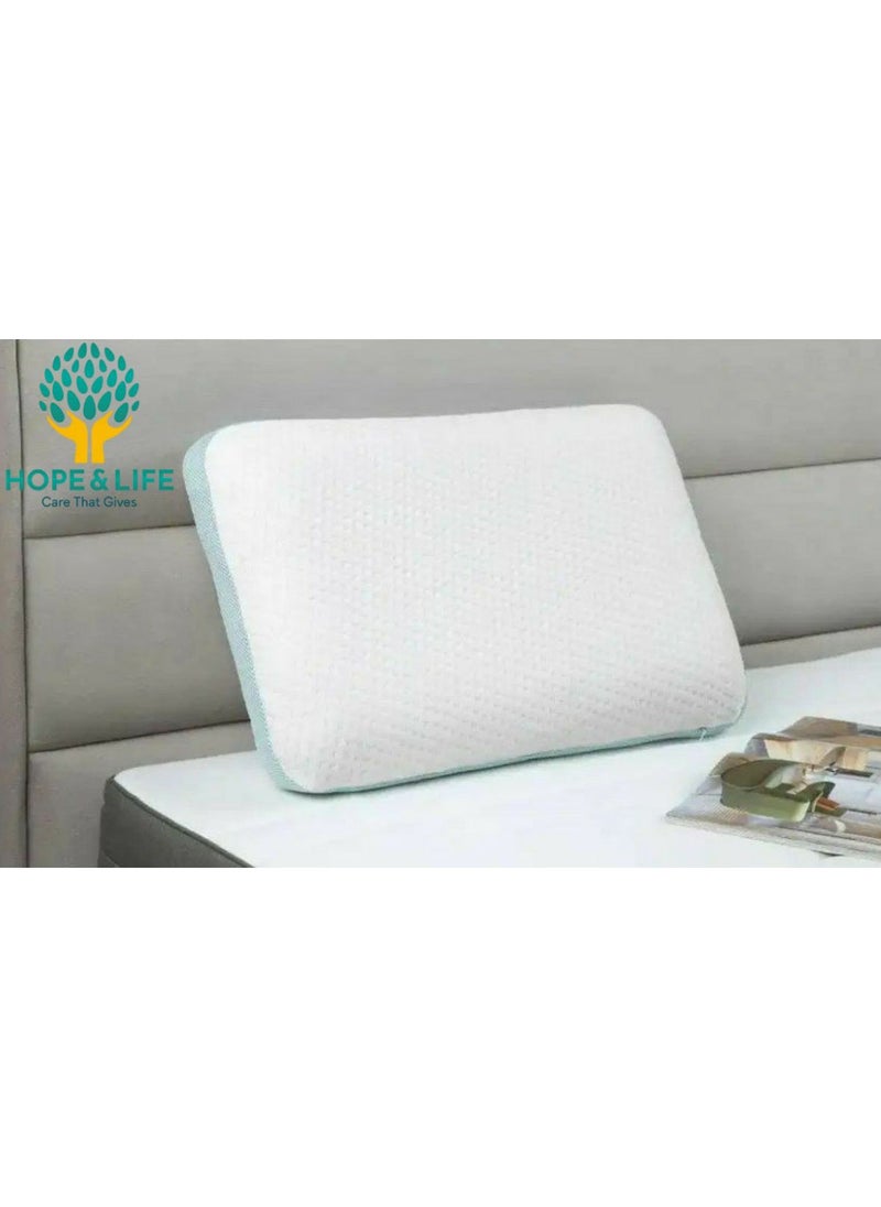 Hope And Life - Memory foam medical pillow for treating neck and shoulder pain, anti-microbial and anti-allergic - 60*40*13 cm - Image 1
