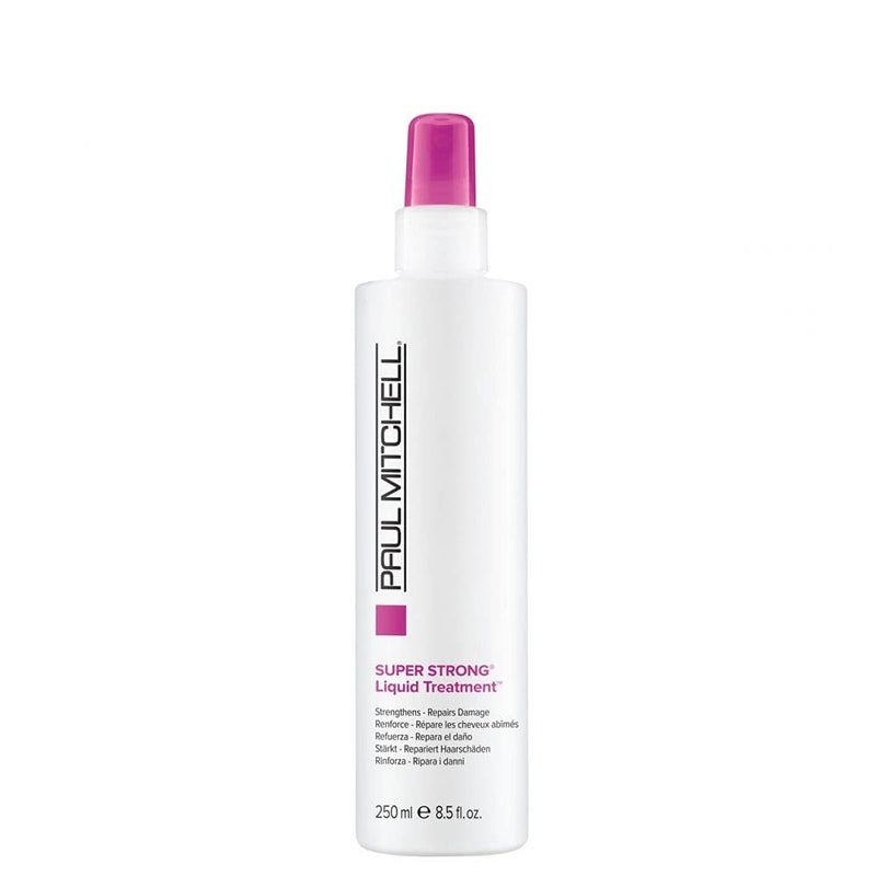 Paul Mitchell Super Strong Liquid Treatment, Strengthens + Repairs Damage, For Damaged Hair, 8.5 fl. oz. - Image 1